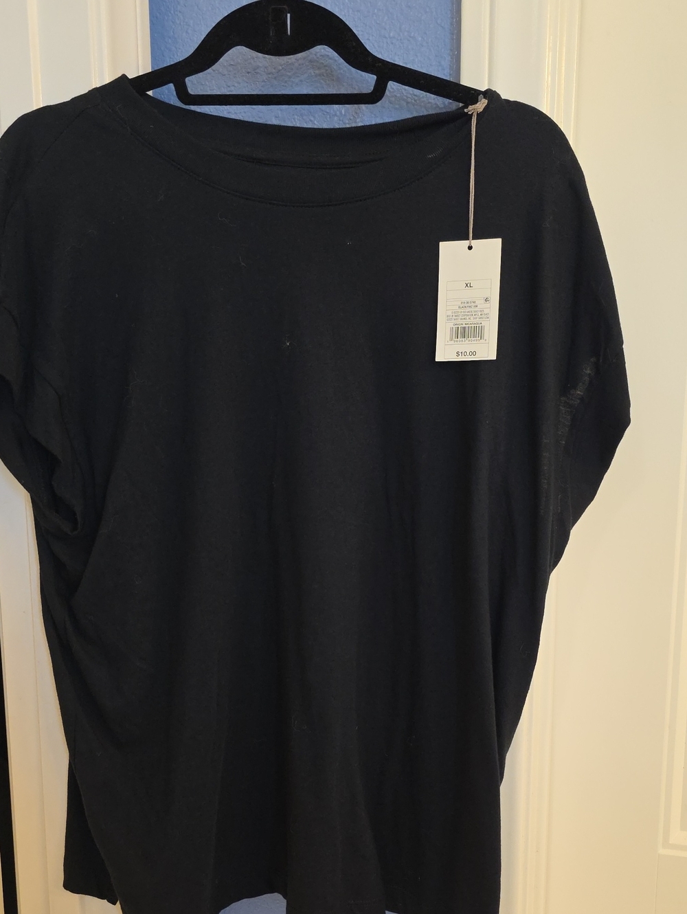 A NEW DAY target Black Women’s Relaxed Tee -xl Nwt